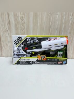 Star Wars Stormtrooper Glowstrike Blaster - White, Black, Orange